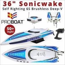 sonicwake rc boat