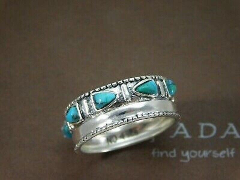 Silpada 925 Sterling Silver Turquoise Ring Size 7 R3365 | eBay display picture 1