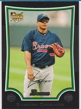 2009 Bowman Draft Prospects #BDP30 Barbaro Canizares Atlanta Braves Card