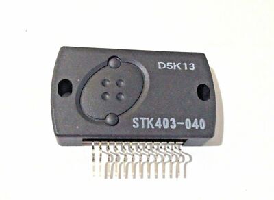 STK403-040 Power Amplifier + Heat Sink Compound New Original SANYO