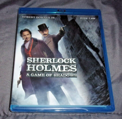 Sherlock Holmes: A Game of Shadows (Blu-ray/DVD, 2012, 2-Disc Set, Includes...