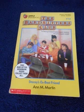 THE BABY-SITTERS CLUB #51 STACEY'S EX-BEST FRIEND ANN M MARTIN SCHOLASTIC VG D4