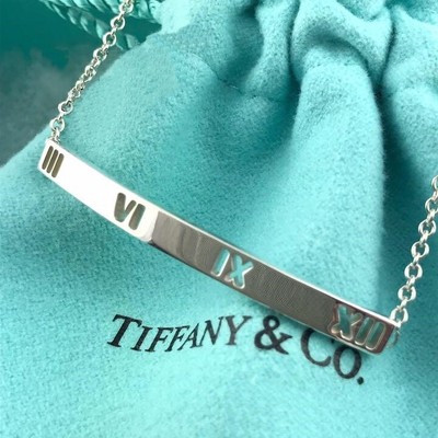 Tiffany \u0026 Co. Atlas Bar Bracelet Silver 