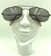 Vintage Nautica Chub Cay Brown Metal Oval Sunglasses FRAMES ONLY