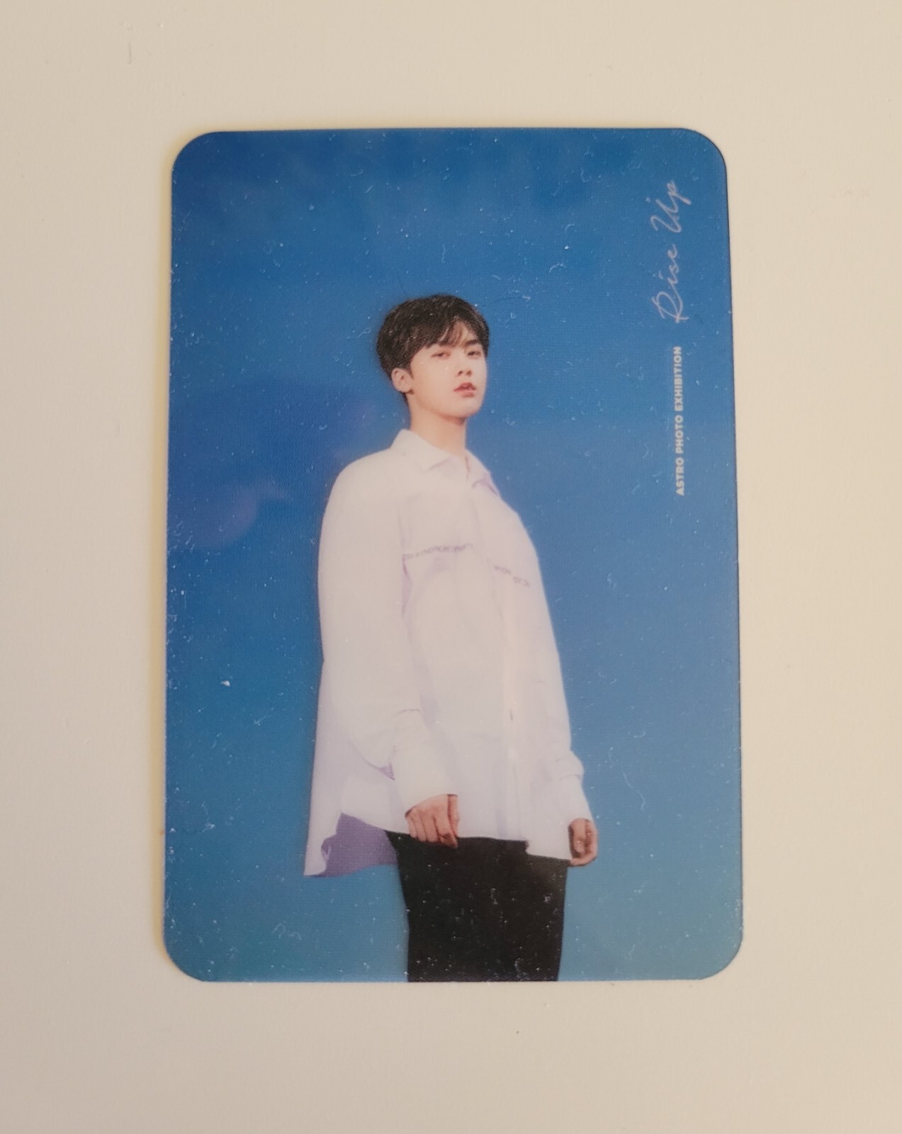 ASTRO Rise up Official Trading Photo Card Sanha, Photo Exhibition