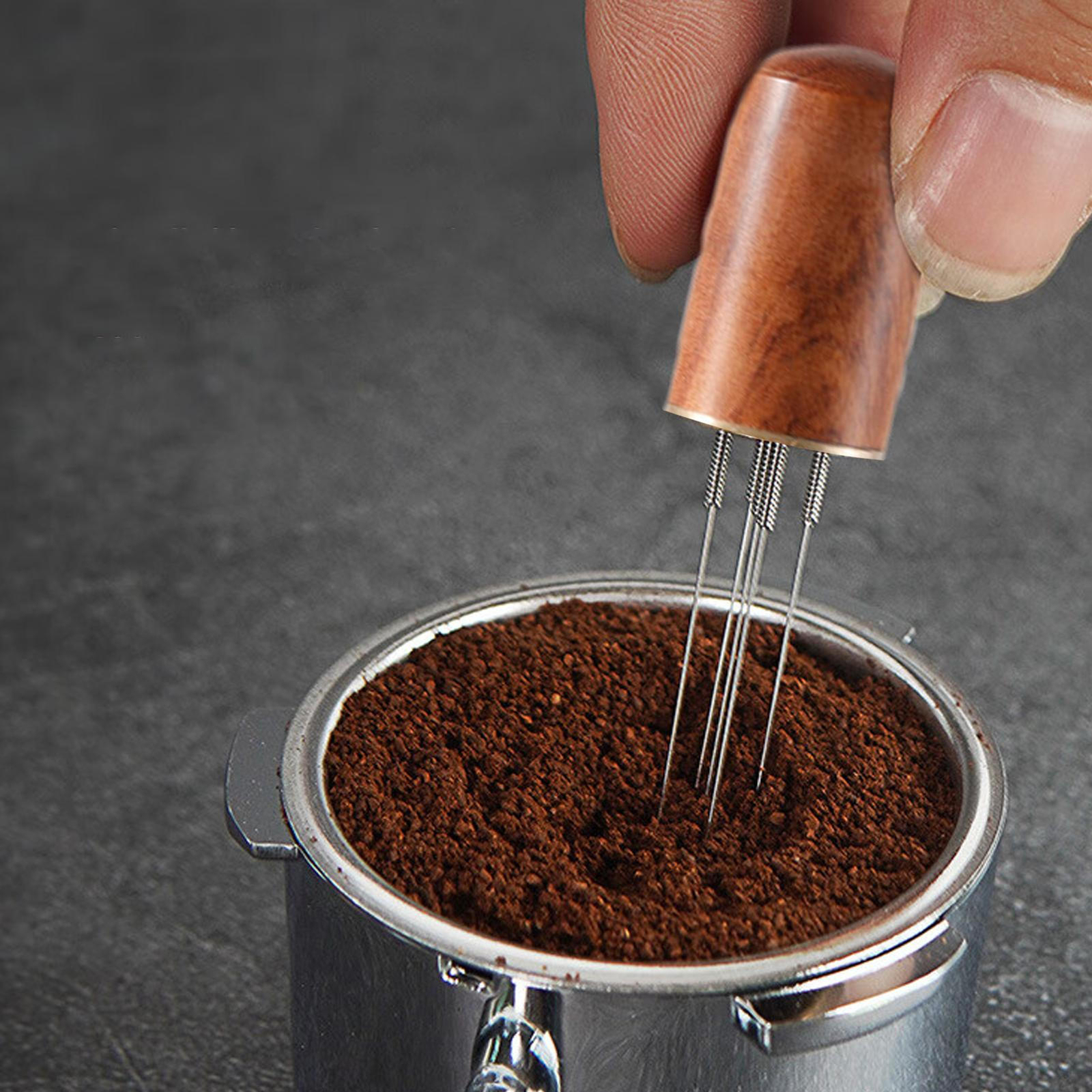 1x Espresso Distribution Tool Coffee Distributor Tool Portable Espresso Stirrer