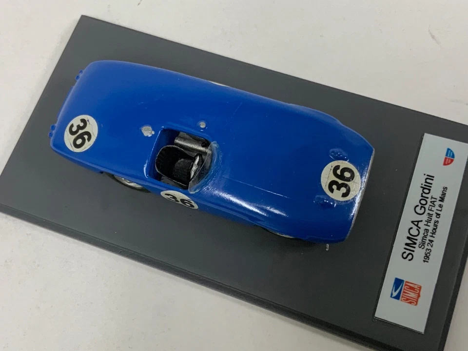 1/43 John Day model Simca Gordon Huit from 1953 24 Hours Le Mans TR 397 - Image 2 of 4