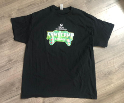 Xbox Game Studios Gamecamp Arcade Microsoft MakeCode XL T Shirt Used