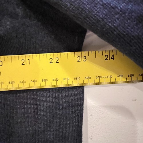 Bloomingdale’s Maglione Lana Merino Uomo XL Blu Pullover Scollo VN - Foto 5 di 7
