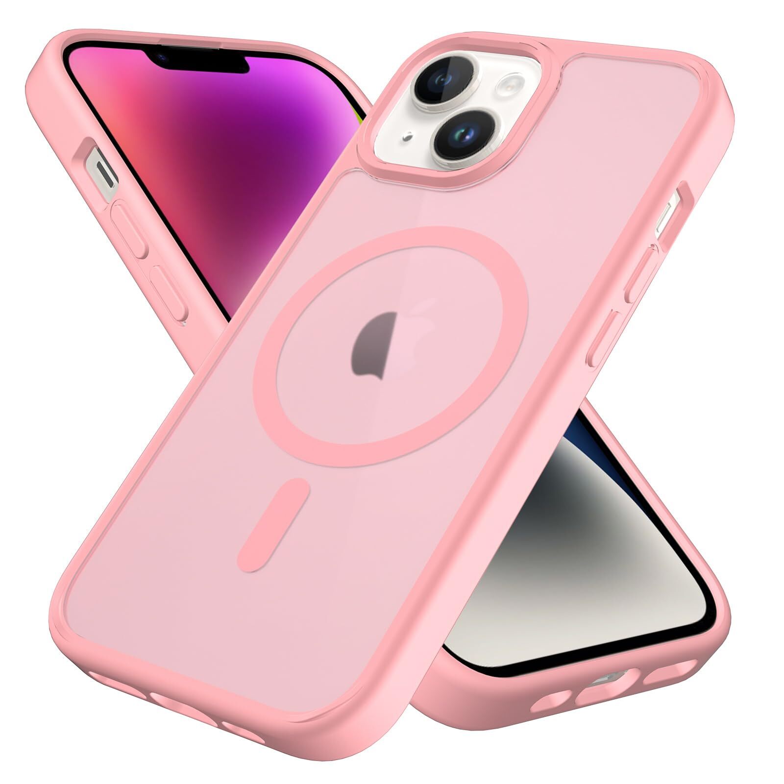 for iPhone 15 Case MagSafe Compatible Matte Feel Shockproof US Military MIL 991-image