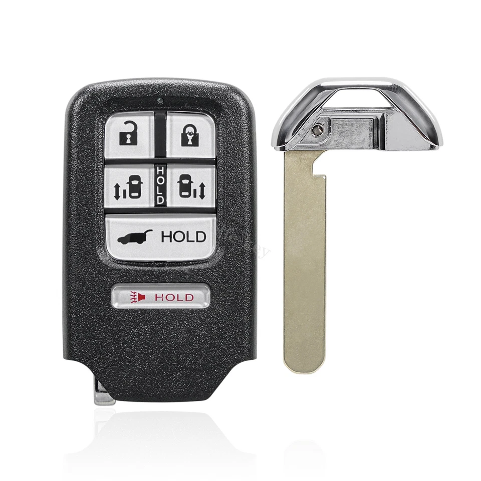 Para 2014 2015 2016 2017 Honda Odyssey Keyless Smart Prox controle remoto chaveiro 6 botões - Imagem 4 de 4