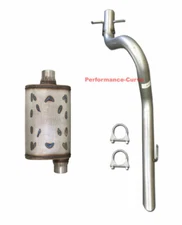 91 - 96 Jeep Wrangler Performance Exhaust System w/ Flow Chaser Muffler