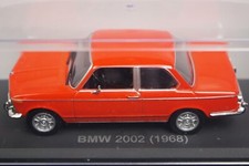 BMW 2002 1968 Red 1/43 Scale Box Mini Car Display Diecast Vol 200