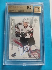 2016-17 Dylan Strome SP Authentic Future Watch Rookie RC Auto /999 BGS 9.5/10