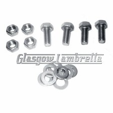 Lambretta Li s1 & s2 / TV s2 STAINLESS STEEL REAR MUDGUARD FIXING KIT