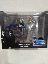 The Blues Brothers Jake & Elwood Singing 7" Figure SD Toys in org box 1:10 Scale
