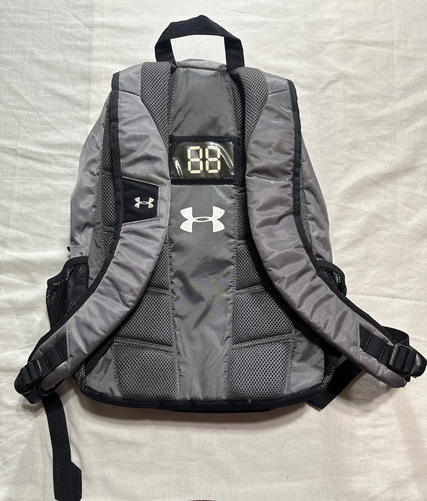 Under armor Gray Basketball Backpack 4 Pockets Pr… - image 6