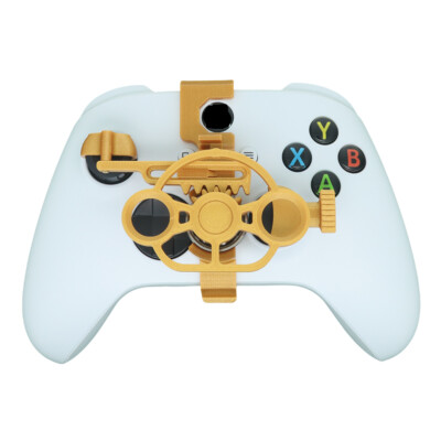 3D Printed Mini Lenkrad für Xbox Series X/S Controller Simulator Racing Game