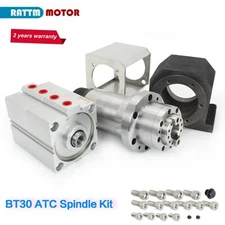 ATC BT30 Spindle Motor Automatic Tool Change 6000rpm with Cylinder No power Kit