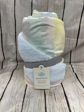 Plush Velboa Baby Blanket - Cloud Island Floral Rainbow