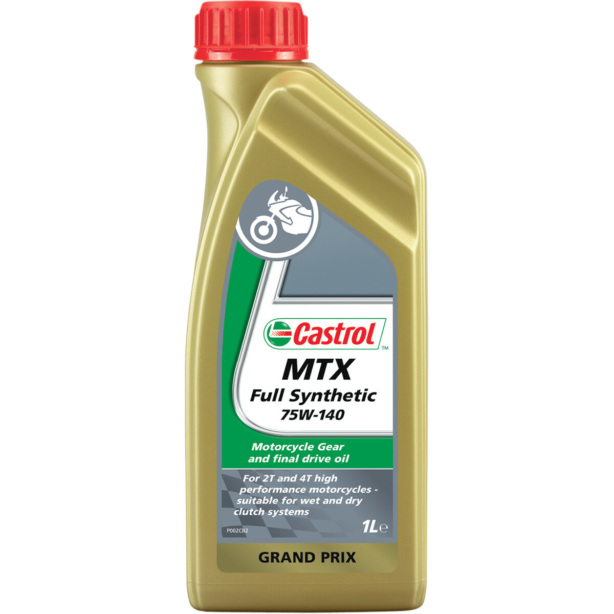 Huile de boite Castrol MTX Fully Synthetic Gear Oil SAE 75W-140 lubrifiant 1L