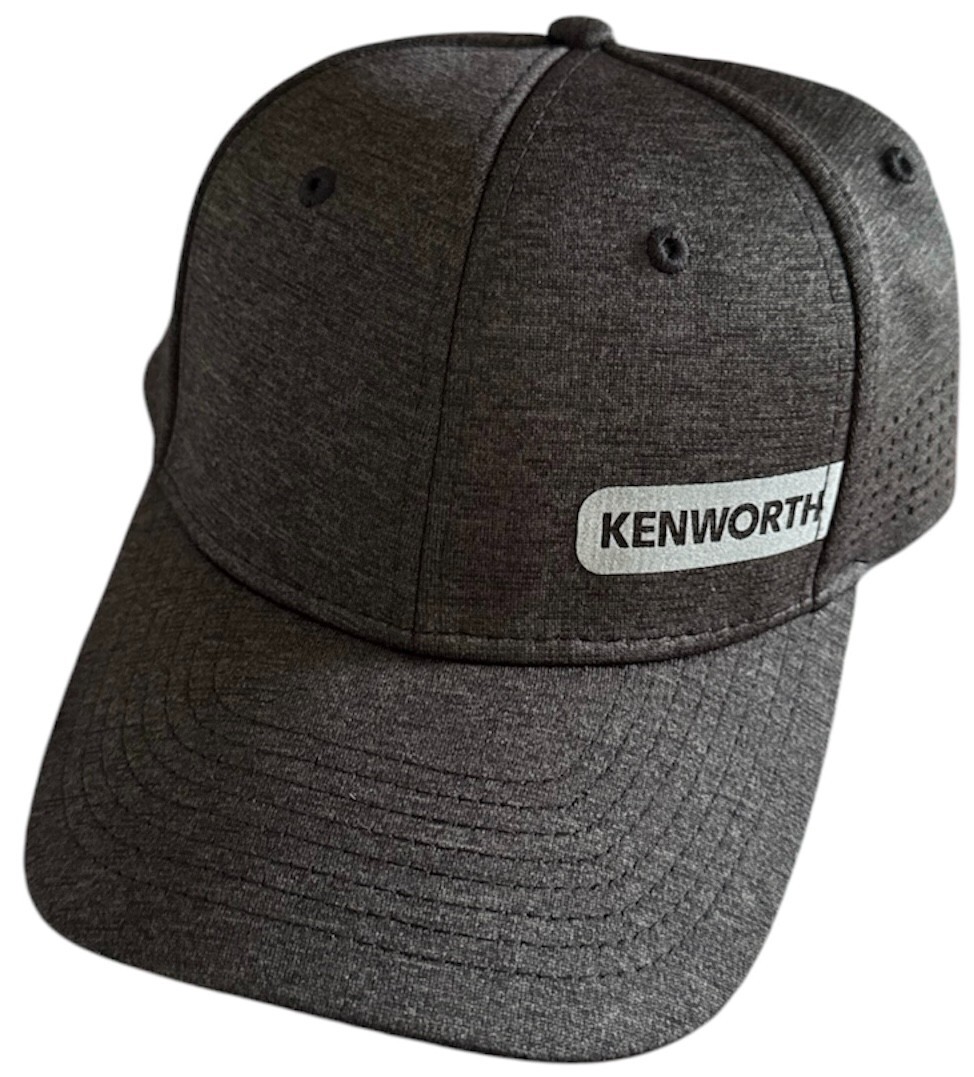 Kenworth Trucks Motors Performance Poly Trucker Cap/Hat Black