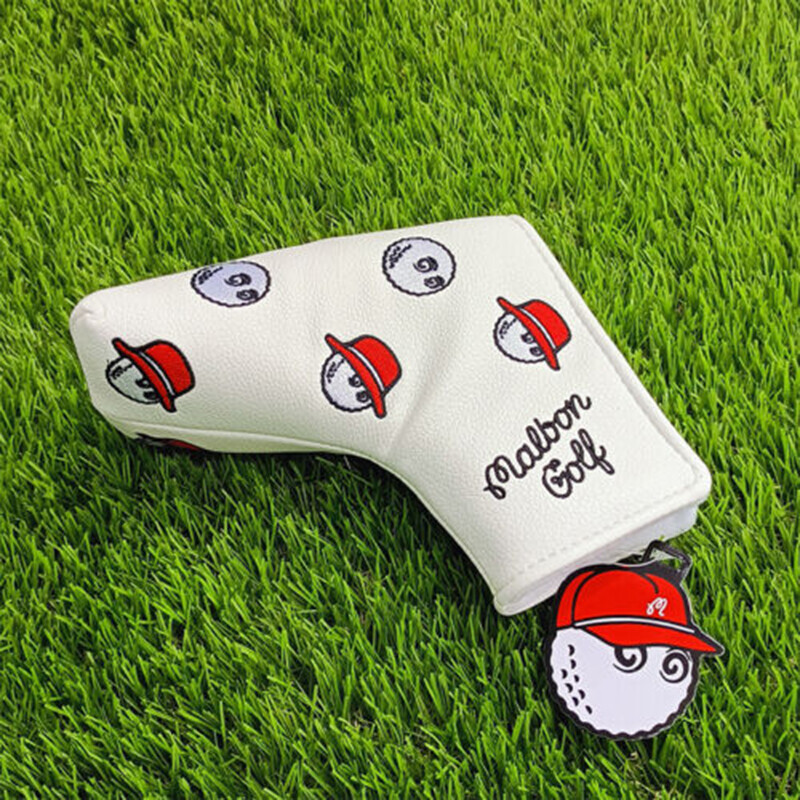 Mallet Headcover Hybrid Ut Putter Driver Fairway Wood Malbon Golf Club