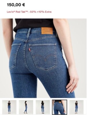 levis straus etiqueta roja