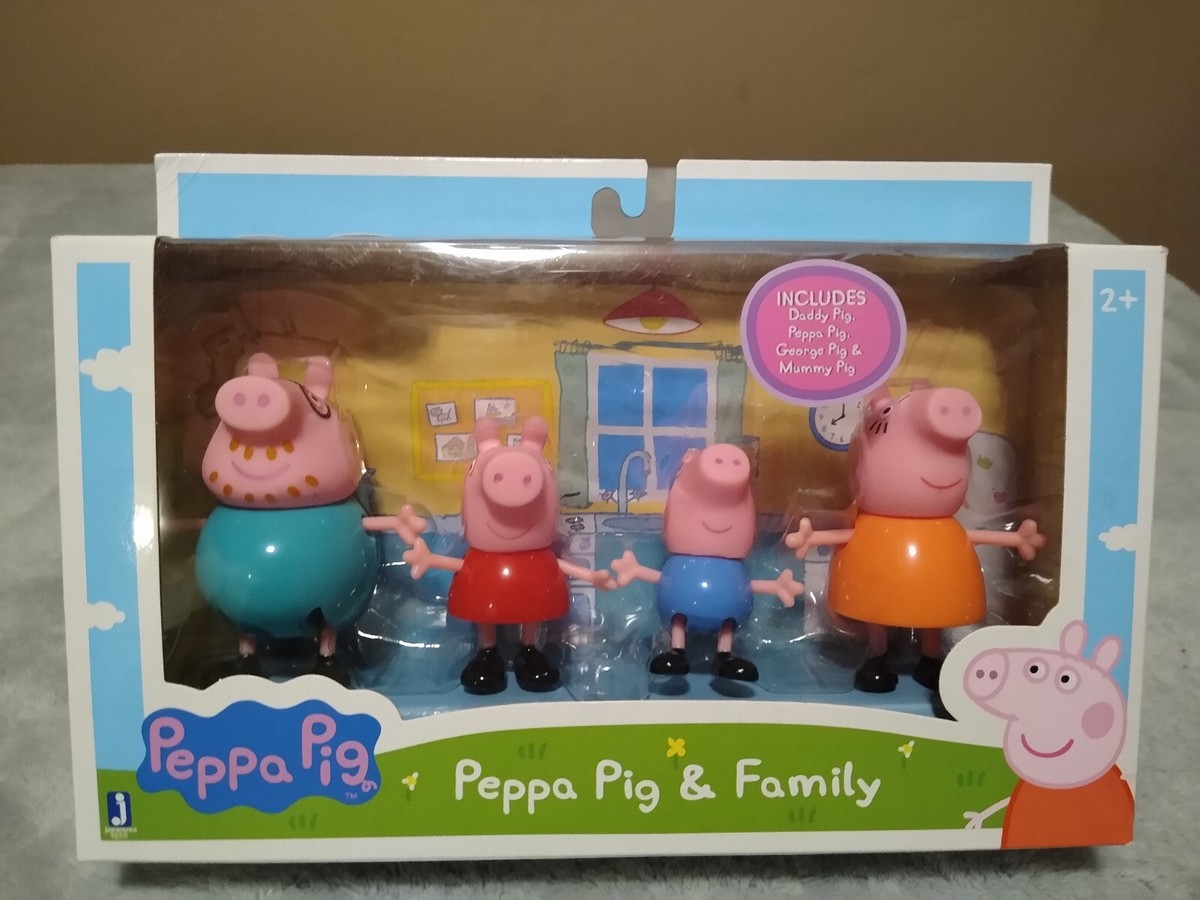 Brand New PEPPA PIG: Peppa Pig Family PLAYSET Limited ~NEW