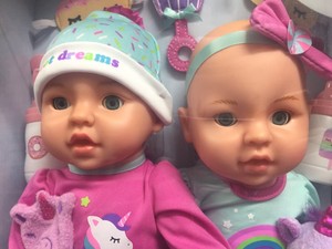 twin baby dolls and accessories