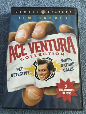 Ace Ventura Deluxe Double Feature (DVD, 2009) 883929067619|
