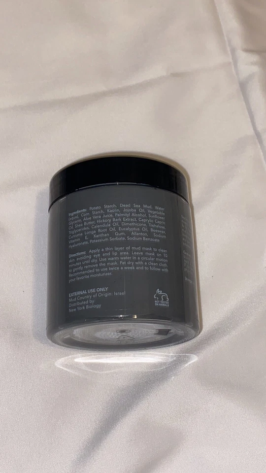 Máscara de barro del Mar Muerto New York Biology para rostro y cuerpo 8,8 oz Foto 4 de 4