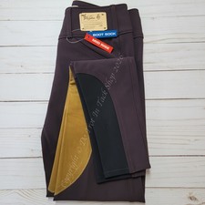 Tailored Sportsman Light Weight Technical Breeches with Clarino Patch - Front Zi