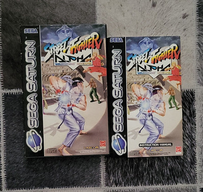 SEGA Saturn Street Fighter Alpha Warriors' Dreams  Verpackung OHNE Spiele CD