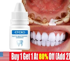 Teeth Whitening Essence Serum Gel Oral Hygiene Dental Care Remove Plaque Clean