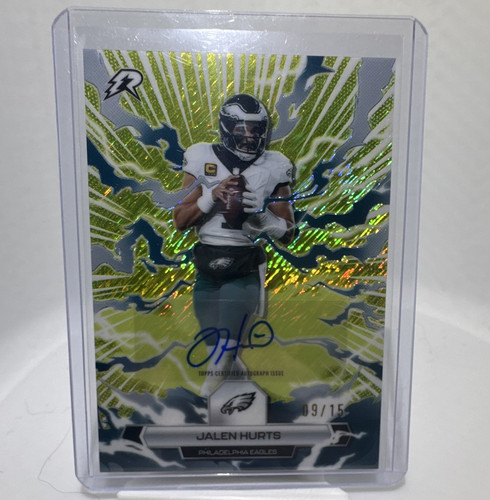 Topps Resurgence Jalen Hurts Auto  #09/15 Philadelphia Eagles