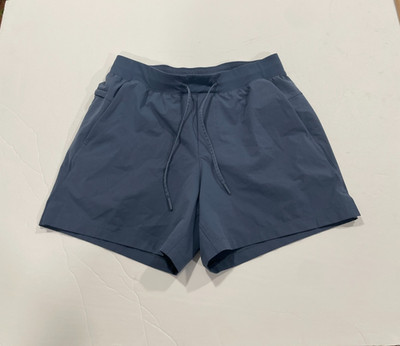 Lululemon Men's Zeroed In Linerless Short 5 In Inseam Size Medium Blue