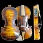 Baroque style SONG electric & acoustic violin 4/4, MOP shell Inlaid purflings