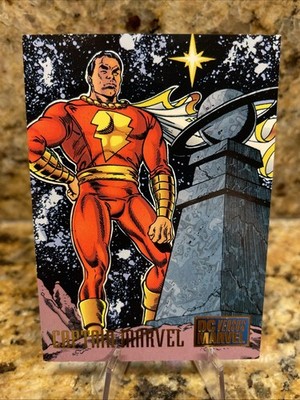 1995 Fleer DC Versus Marvel Captain Marvel #18