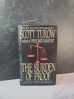 The Burden Of Proof By Scott Turow Paperback