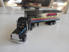 Matchbox Convoy Kenworth Aerodyne + Anhänger „Cool Paint Co.“ in Schwarz