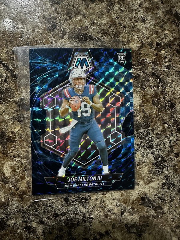 2024 Panini Mosaic  Genesis #397 Prizm Joe Milton III RC Rookie CASE HIT SSP