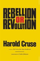 Rebellion Or Revolution? Harold Cruse Taschenbuch Einband - Flex.(Paperback)