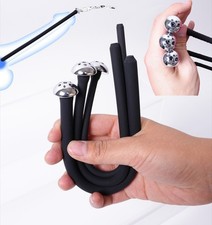 Silicone Urethral Sounds Penis Hollow Plug Long Stretcher Dilator For Man