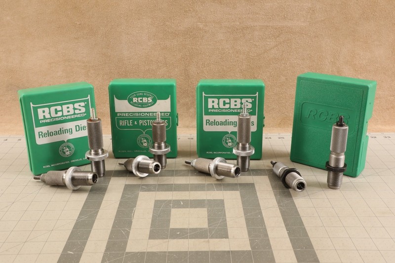 Lot of 4 Reloading Dies - .270 Win, .243 Win, 2X 7MM Rem Mag