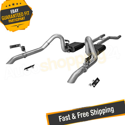 Flowmaster 17282 American Thunder Exhaust Kit for 1967-1970 Ford Mustang V8