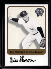 2001 Fleer Greats of the Game Bill Skowron Auto Autograph Yankees