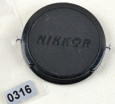 Nikon Nikkor Front Lens Cap 52mm Genuine Vintage Pin-Type Clip-On - Japan