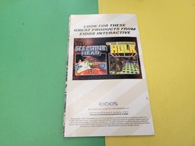 Tomb Raider (Sega Saturn, 1996) Lara Croft EIDOS Manual Only 