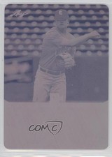 2013 Leaf Perfect Game Showcase Printing Plate Magenta 1/1 Ray Hutchinson 1h5